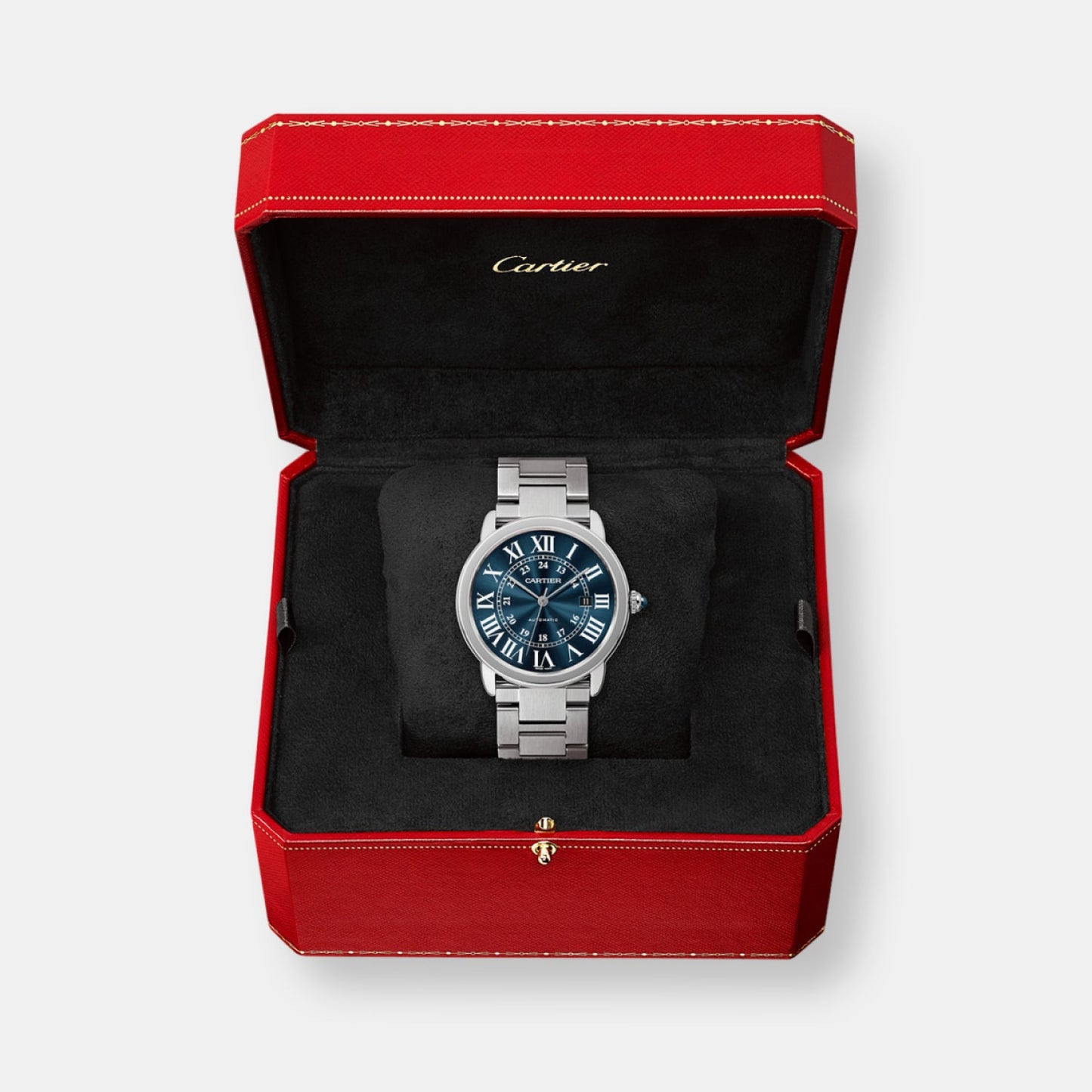 Montre ronde solo de cartier