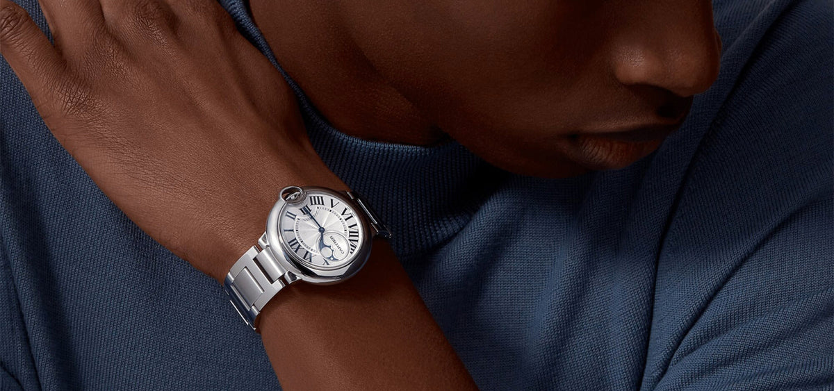 Montre ballon bleu de cartier