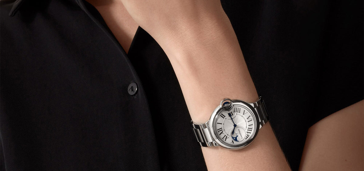 Montre ballon bleu de cartier