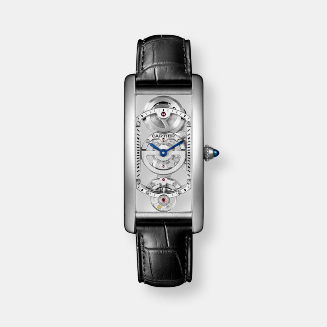 Montre tank cintrée