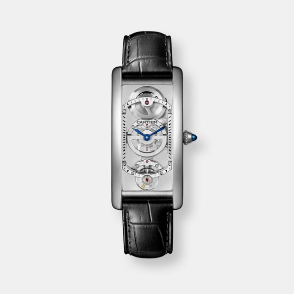 Montre tank cintrée