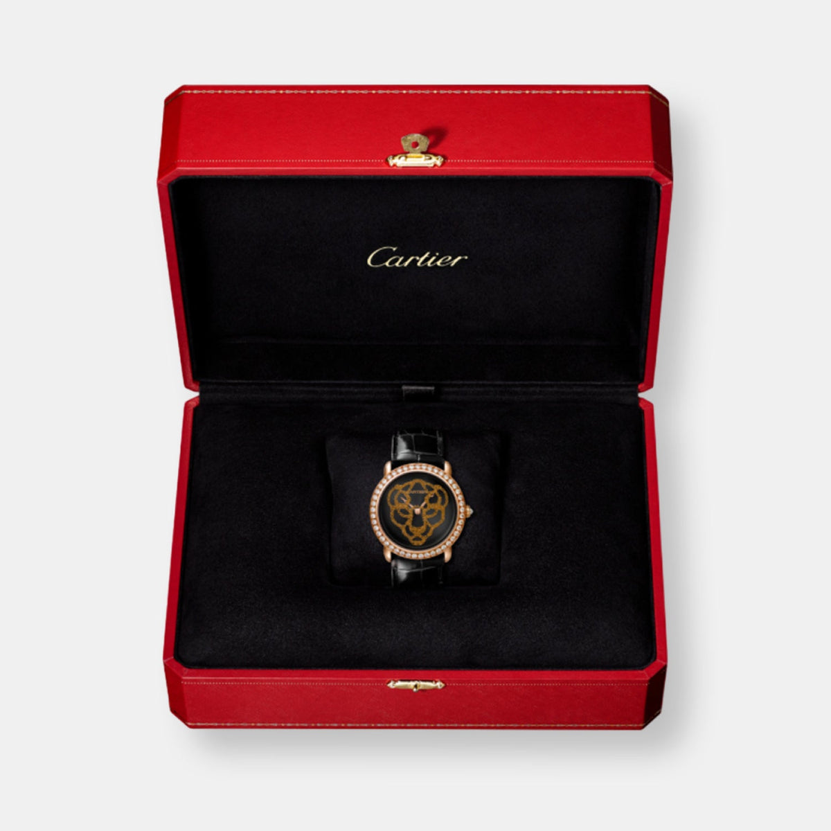 Montre joaillière panthère