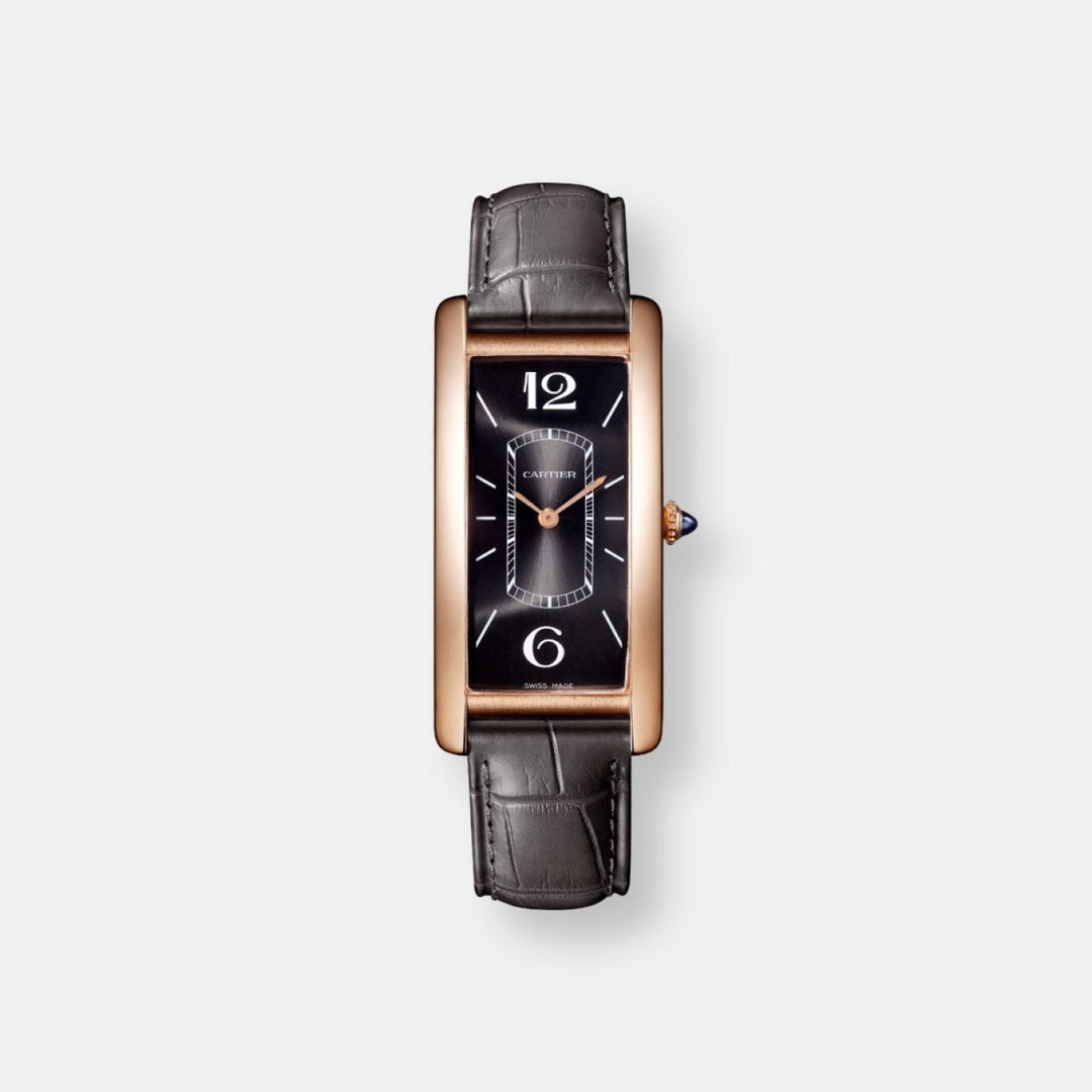 Montre tank cintrée