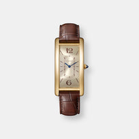 Montre tank cintrée