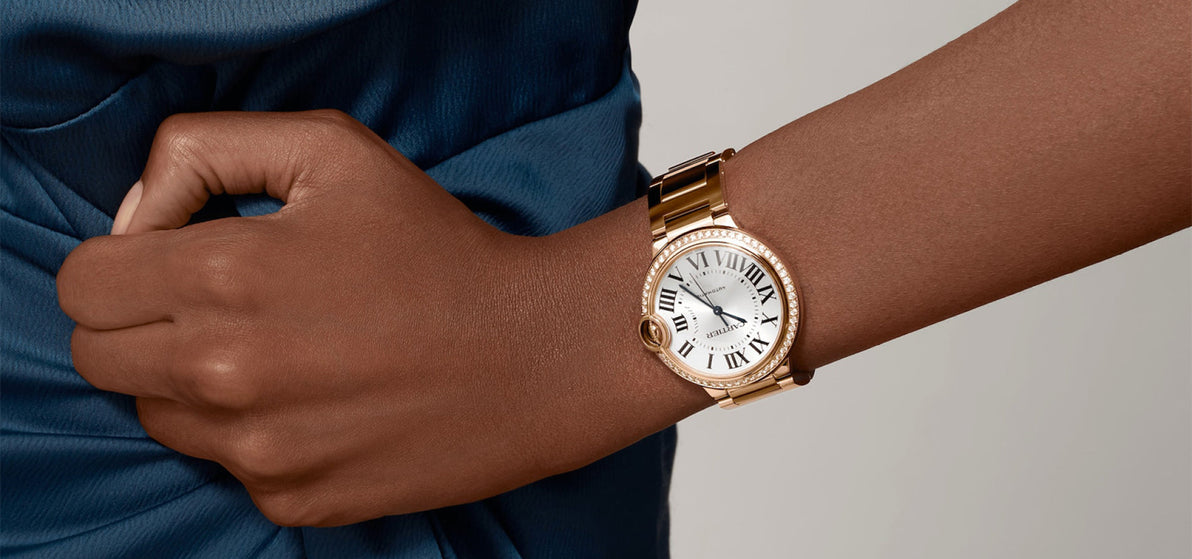 Montre ballon bleu de cartier