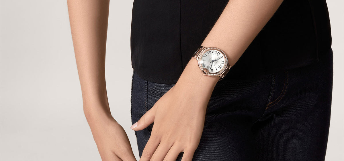 Montre ballon bleu de cartier