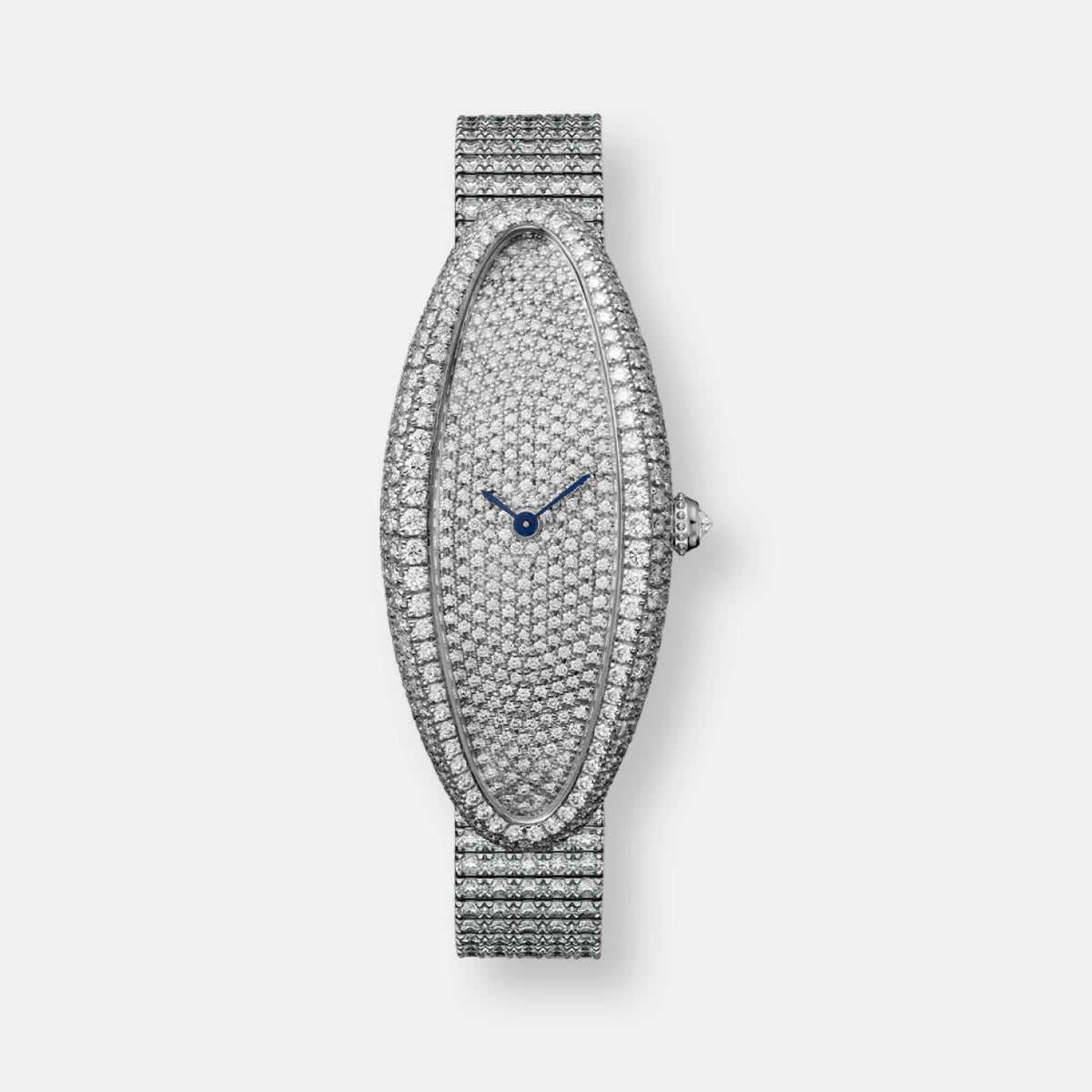 Montre baignoire allongée