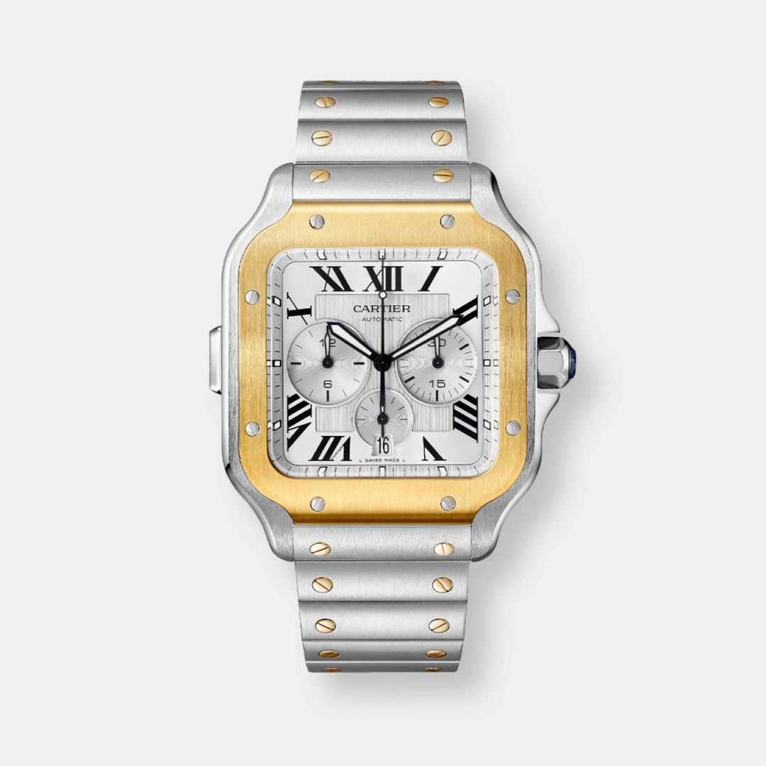 Montre santos de cartier chronographe