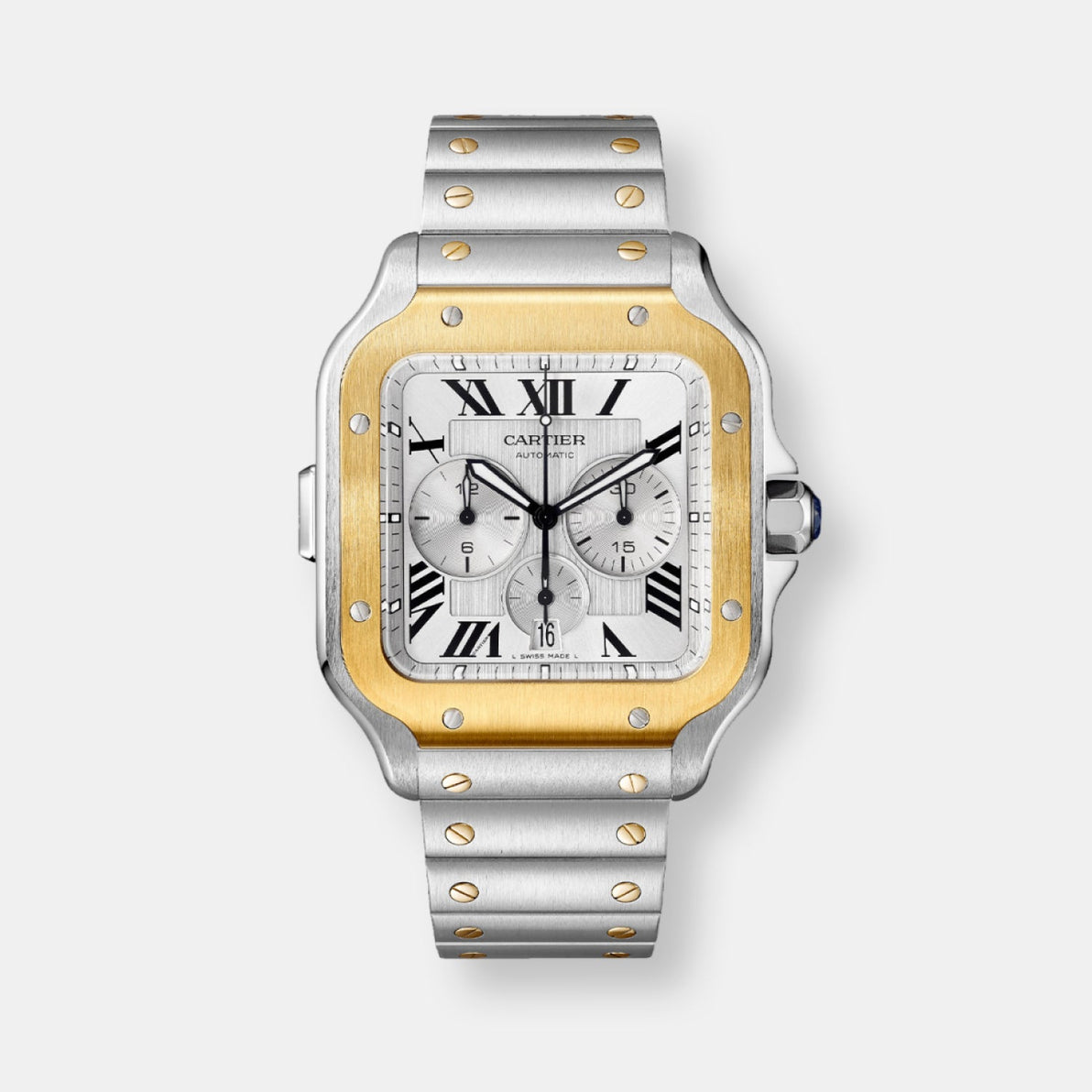 Montre santos de cartier chronographe