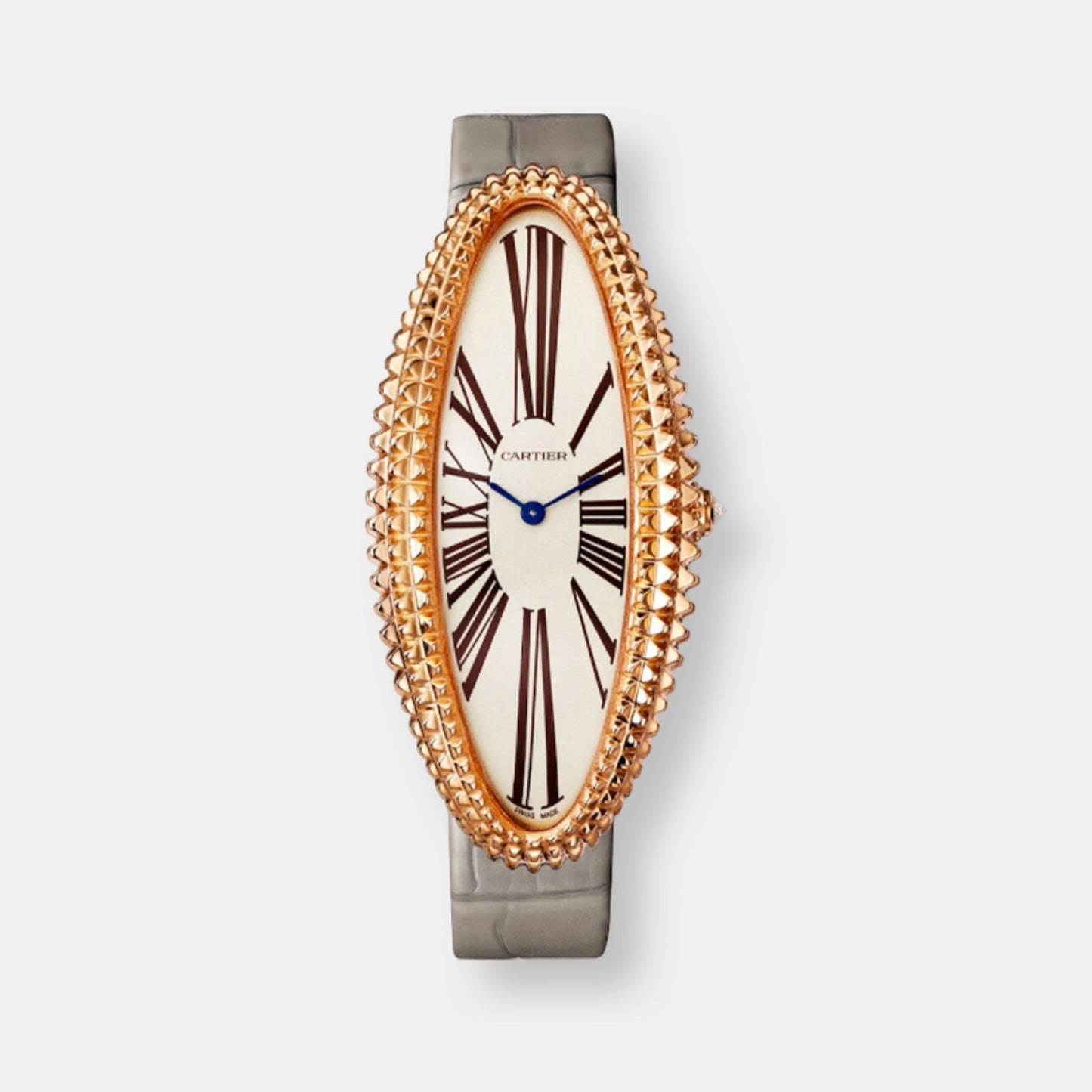 Montre baignoire allongée