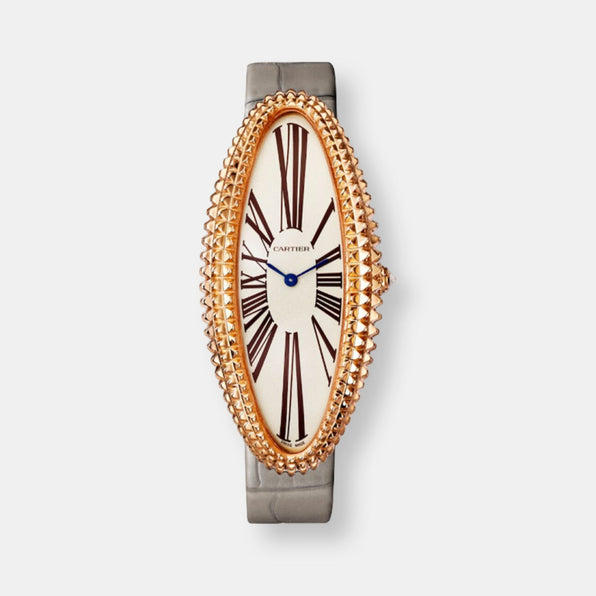 Montre baignoire allongée