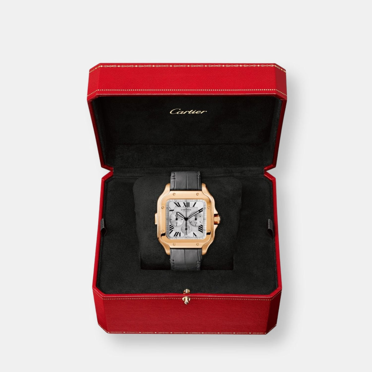 Montre santos de cartier chronographe