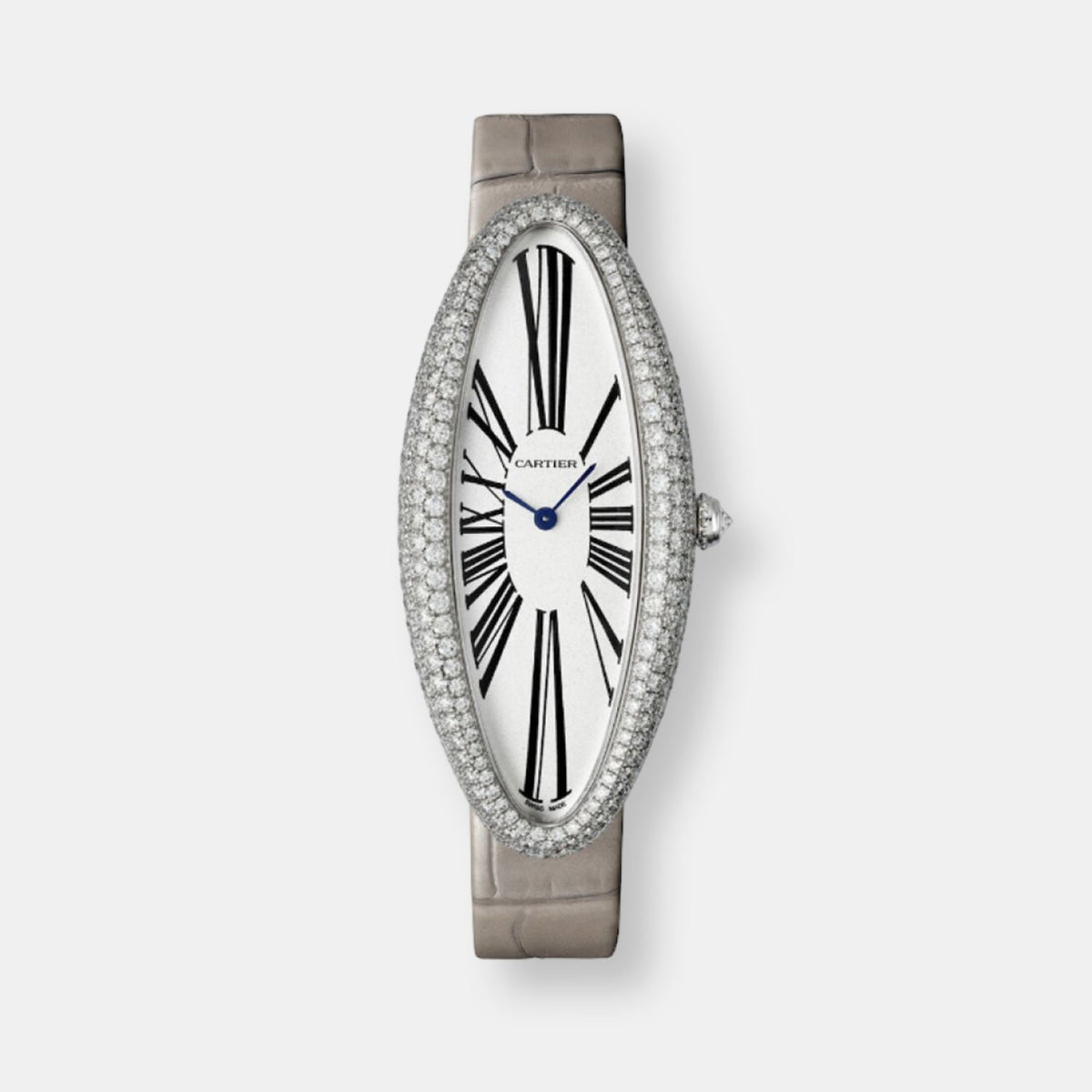 Montre baignoire allongée
