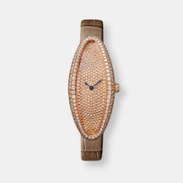 Montre baignoire allongée