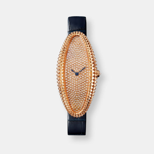 Montre baignoire allongée