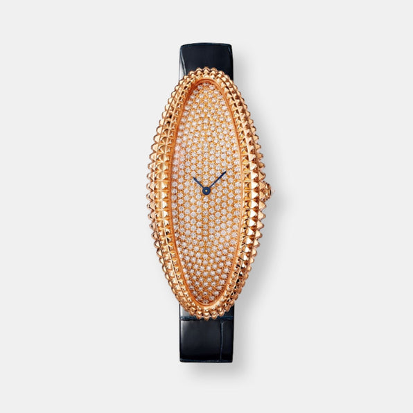 Montre baignoire allongée