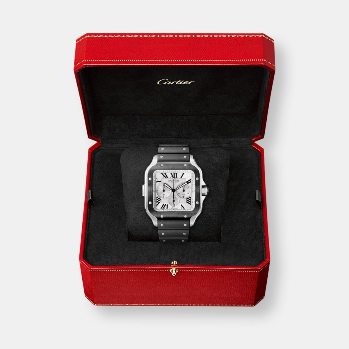 Montre santos de cartier chronographe