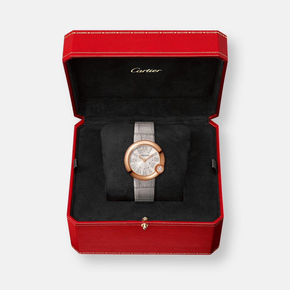 Montre ballon blanc de cartier