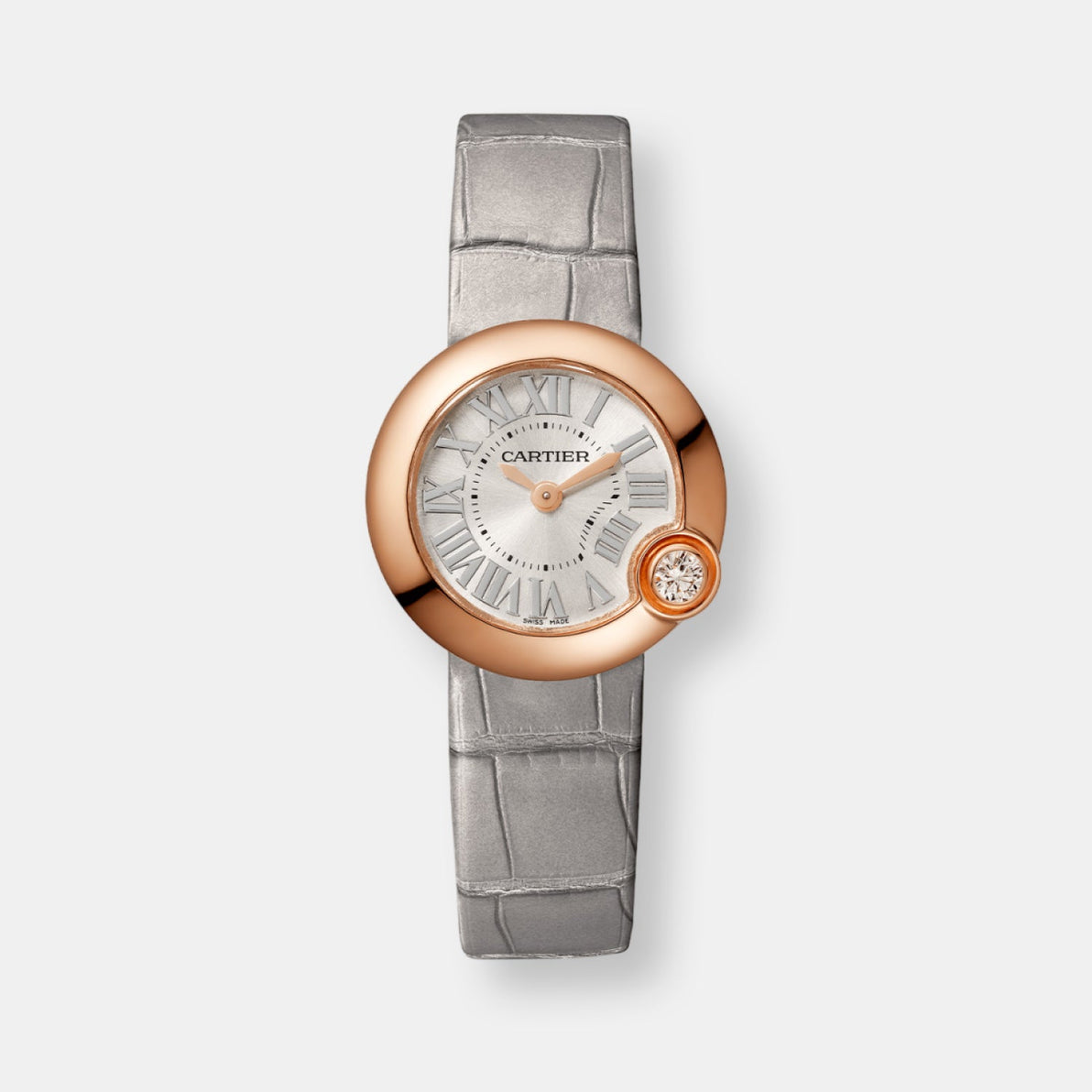 Montre ballon blanc de cartier