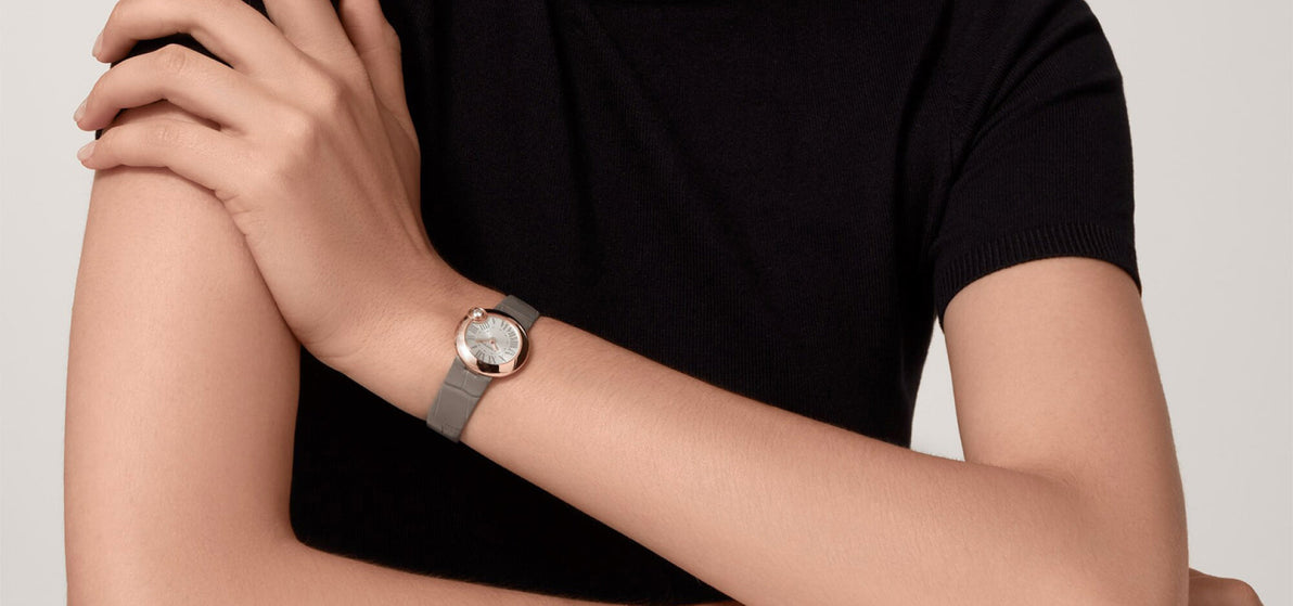 Montre ballon blanc de cartier