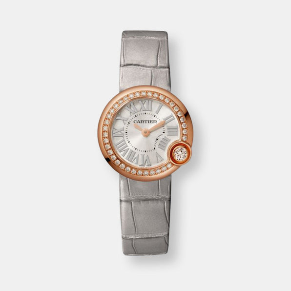 Montre ballon blanc de cartier