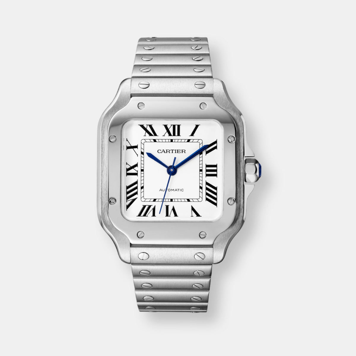 Montre santos de Cartier moyen modèle