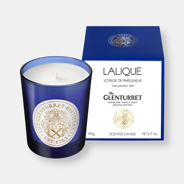 Lalique voyage de parfumeur the glenturret bougie parfumee 190g