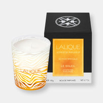 Lalique bougie voyage de parfumeur edition special le soleil 190g
