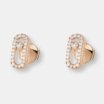 Boucles d'oreilles puces move uno