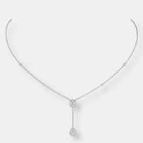 Collier my twin cravate 0,10ct x2