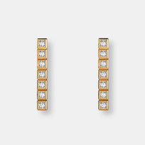 Boucles d'oreilles ice cube pure