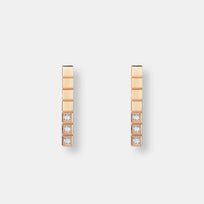 Boucles d'oreilles ice cube pure