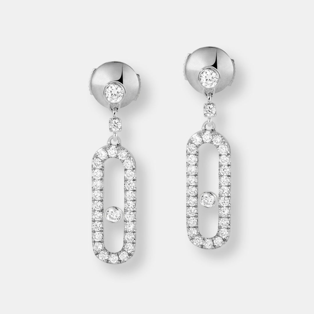 Boucles d'oreilles dormeuses move uno