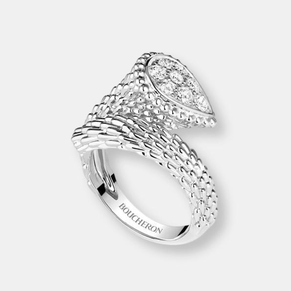 bague serpent bohème motif s