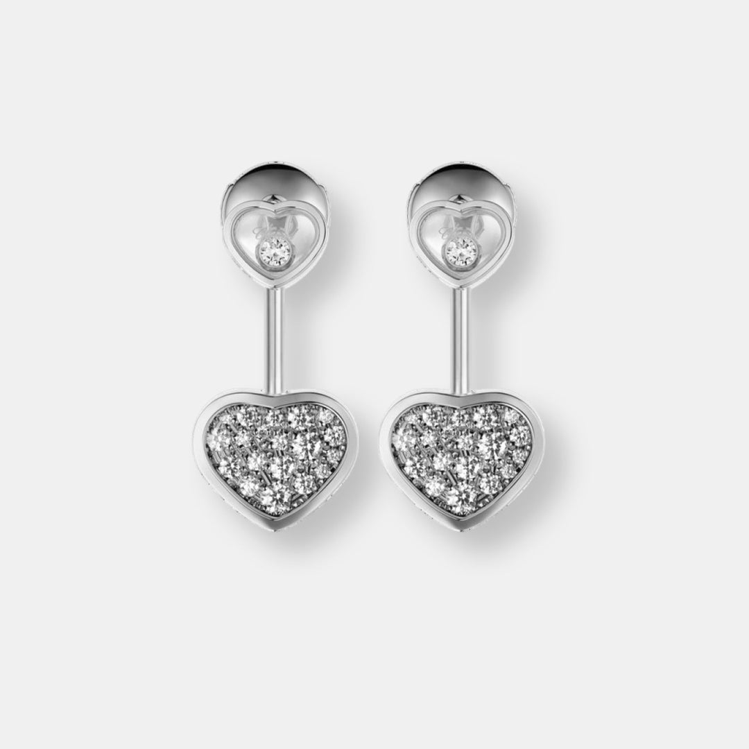 Boucles d'oreilles happy hearts