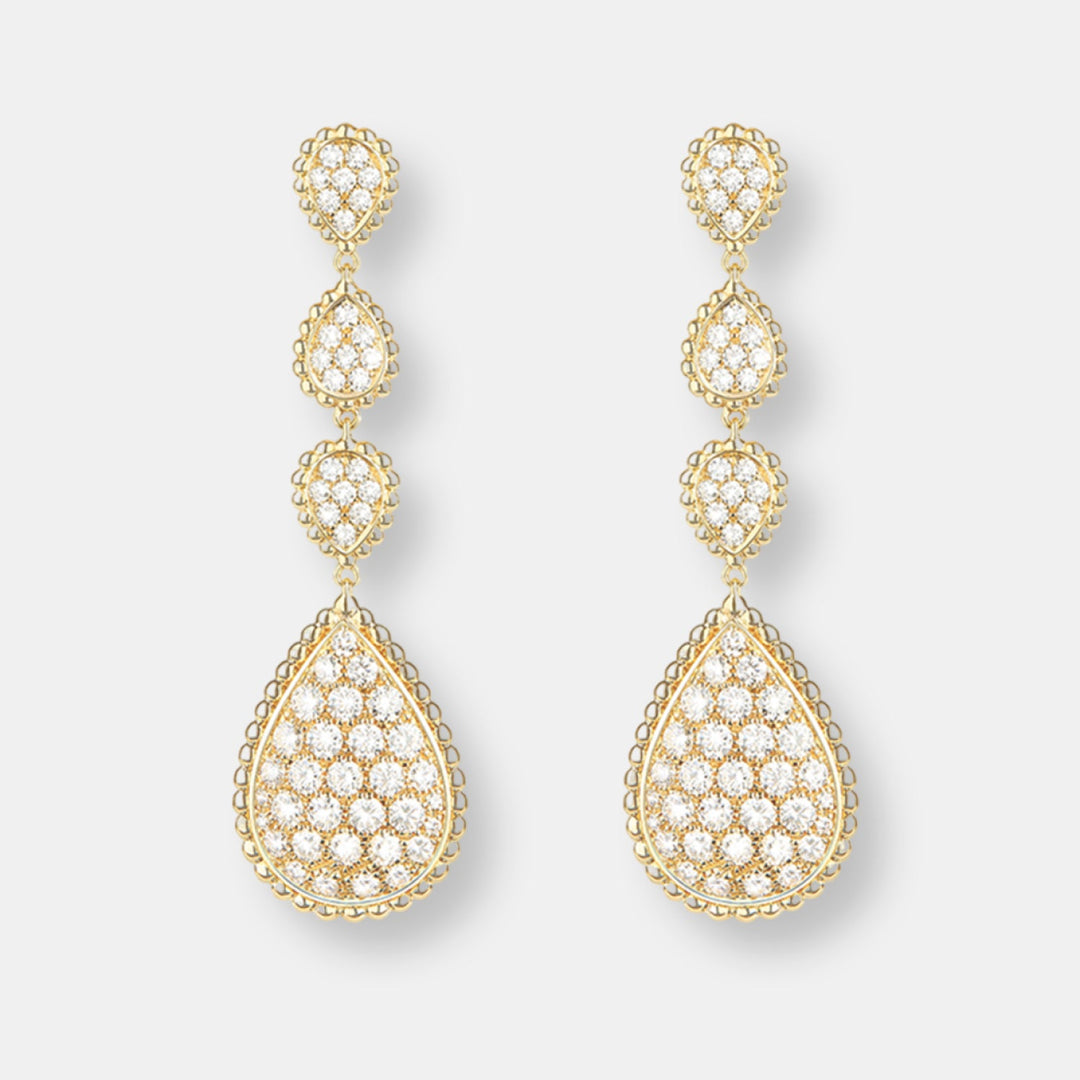 Pendants d'oreilles serpent bohème