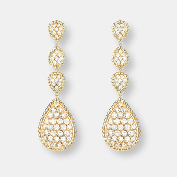 Pendants d'oreilles serpent bohème