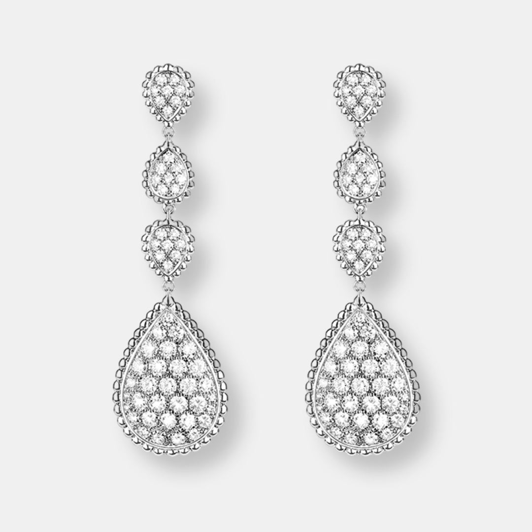 Pendants d'oreilles serpent bohème
