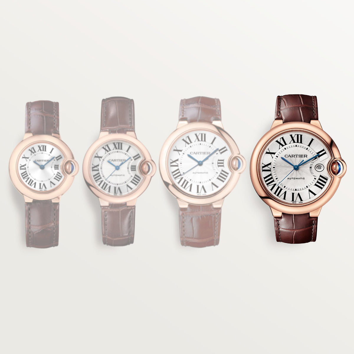 Montre ballon bleu de cartier