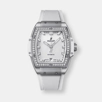 Montre spirit of big bang titanium white diamonds