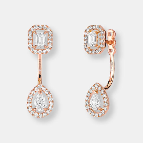 Boucles d'oreilles my twin toi & moi 0,15ct
