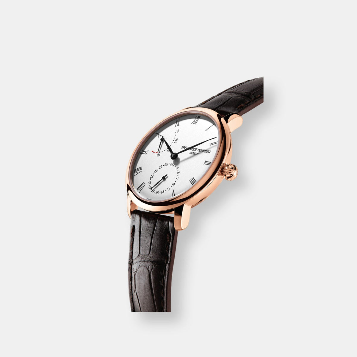 Montre slimline power reserve manufacture