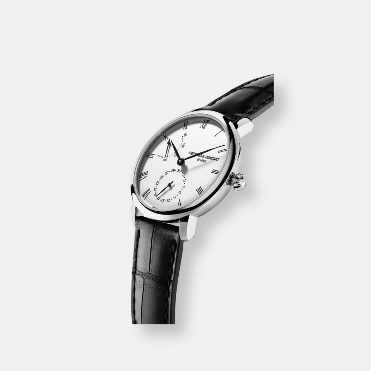 Montre slimline power reserve manufacture