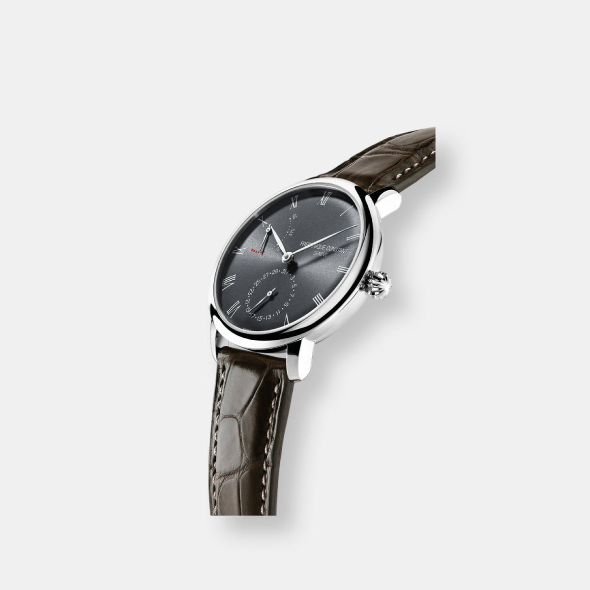 Montre slimline power reserve manufacture