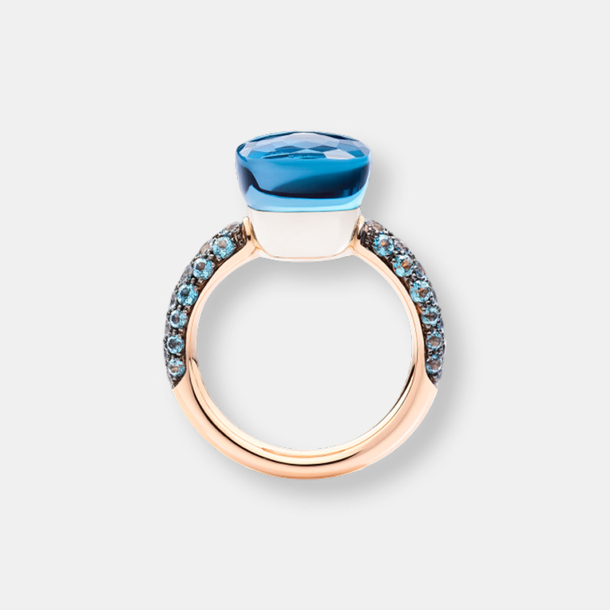 Bague nudo deep blue