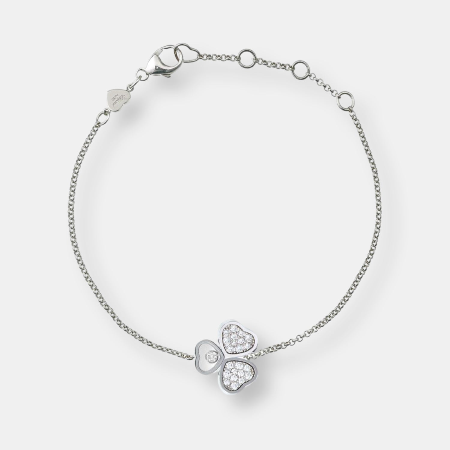Bracelet happy hearts wings