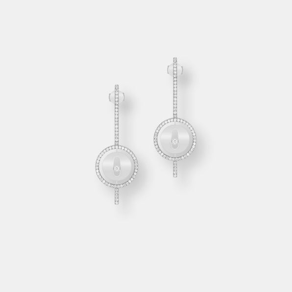 Boucles d'oreilles pendantes lucky move arrow