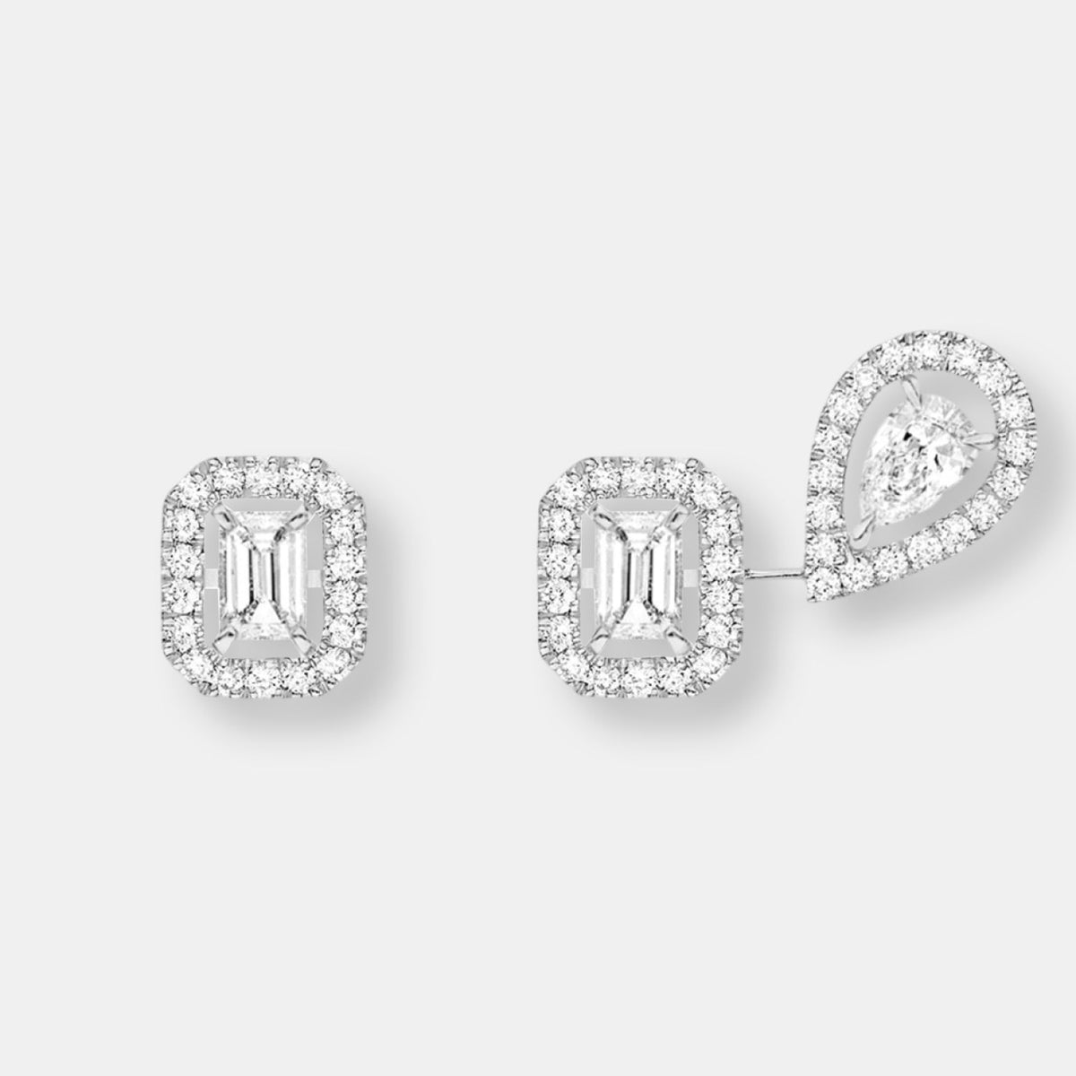 Boucles d'oreilles my twin 1+2 0,10ct