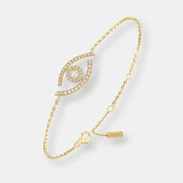 Bracelet lucky eye pavé