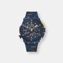 Montre hublot big bang unico golf bleu carbone